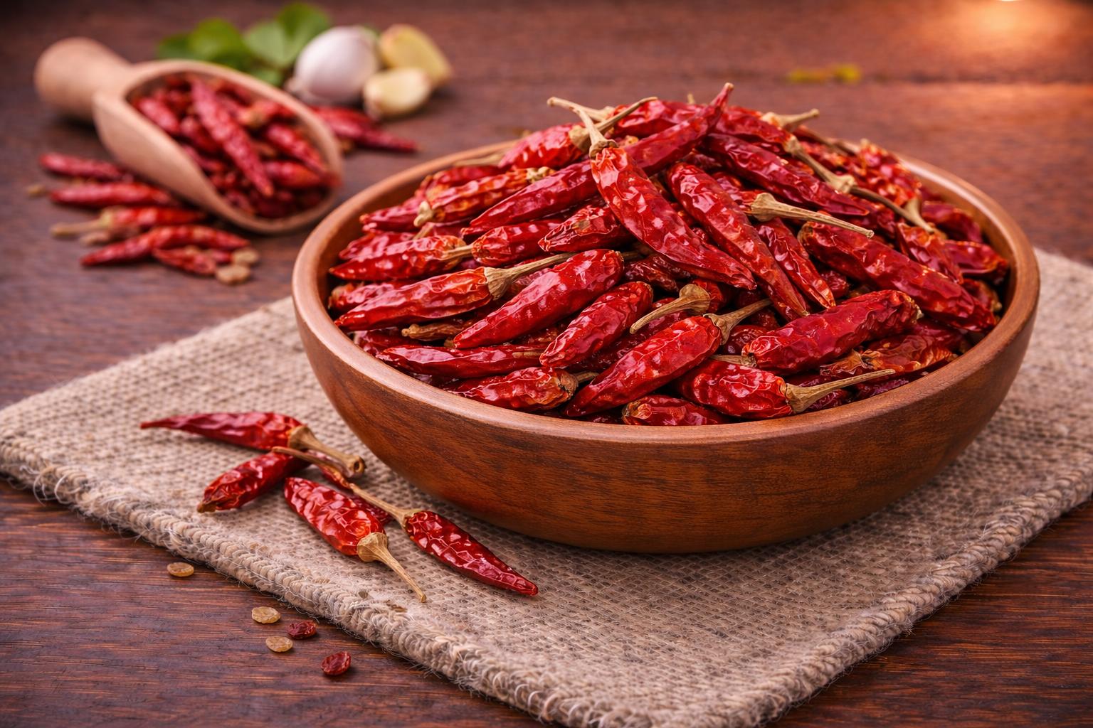Dried Red Chillies (Whole)